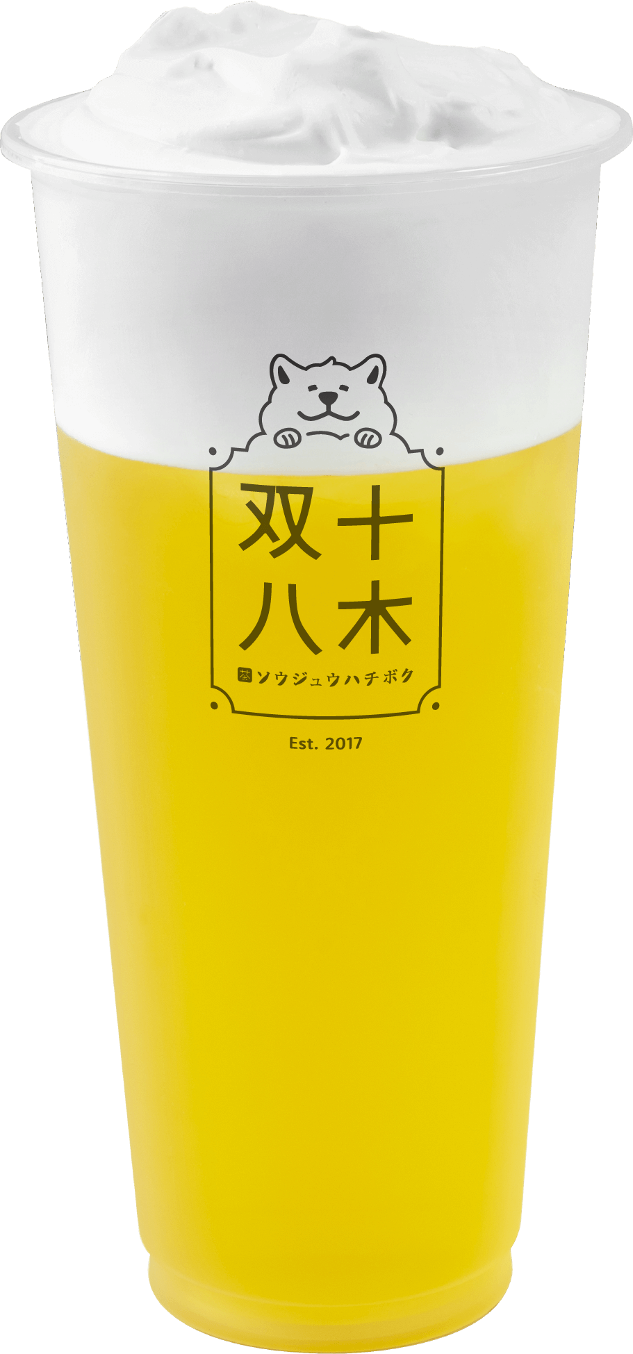 奶蓋青茶